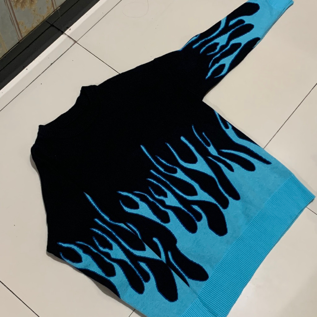 (PRELOVED) FLAME SWEATER
