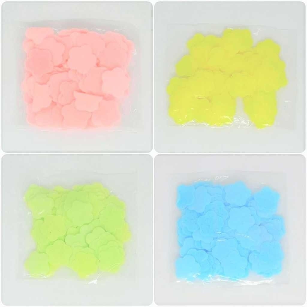 sabun mini traveling / sabun kertas mini motif bunga / sabun kertas praktis