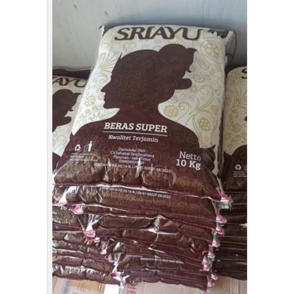 

BERAS SRI AYU KEMASAN 10KG
