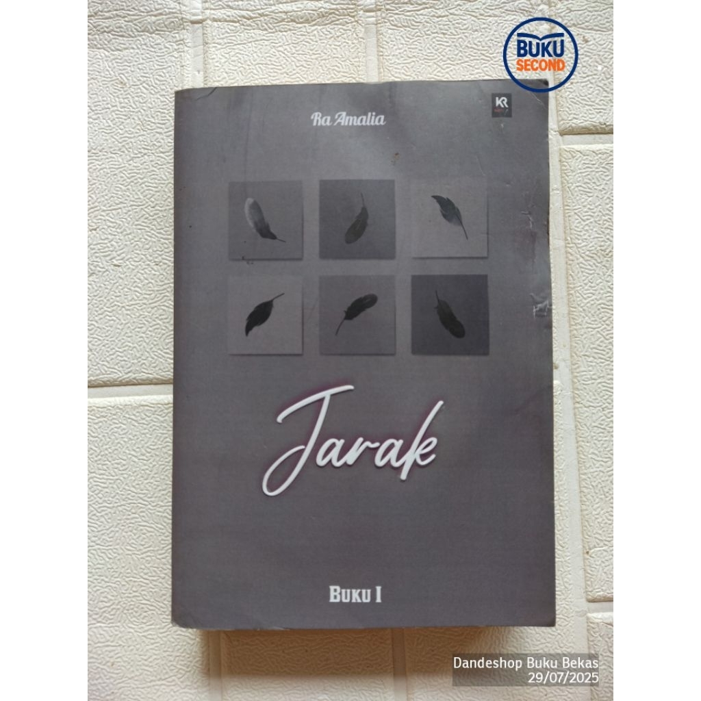Jarak Buku 1 oleh Ra Amalia - Novel Bekas Preloved ORIGINAL