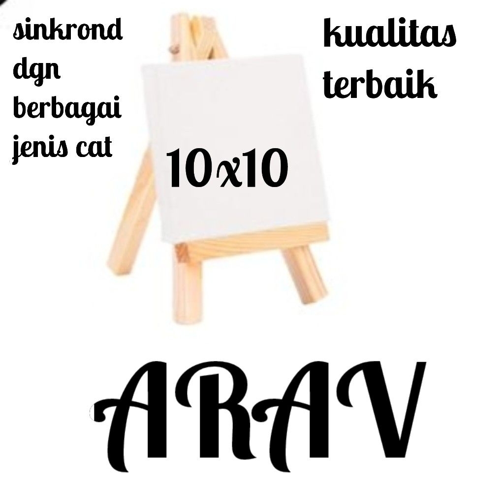 

KANVAS LUKIS DAN SPANRAM 10X10|| Berkualitas 100%