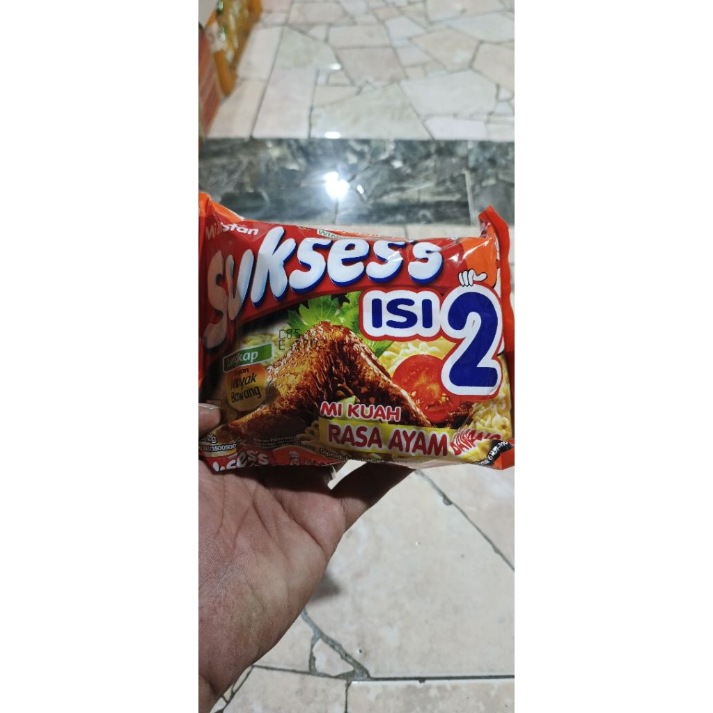 

Mie Sukses isi 2 Rasa ayam Bawang