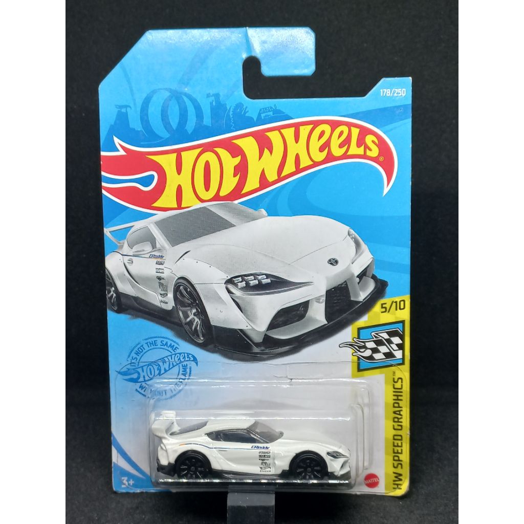 Hot Wheels '20 Toyota GR Supra Putih Greddy Speed Graphics