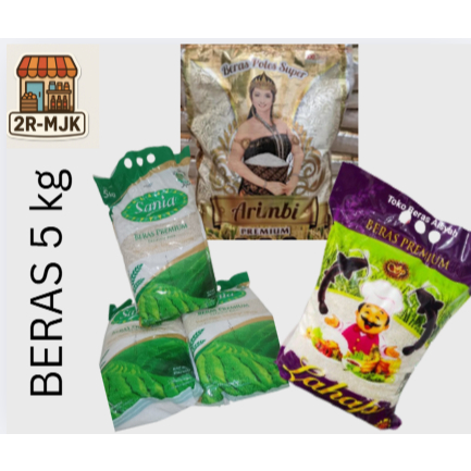 

(2Rtoko_9896) Beras Premium Kemasana 5 kg-SANIA,LAHAP LELE, dan ARIMBI-LANGSUNG KIRIM