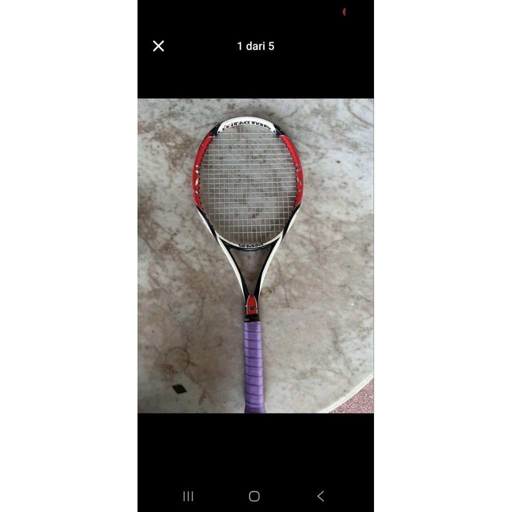 raket tenis wilson k factor original malang