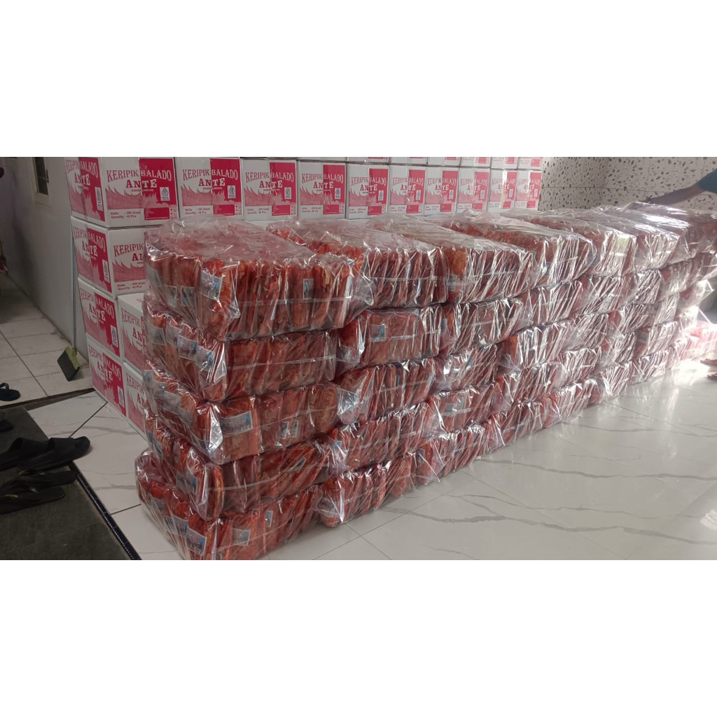 

Keripik Ante 200gr 1 ball isi 50+1 pcs