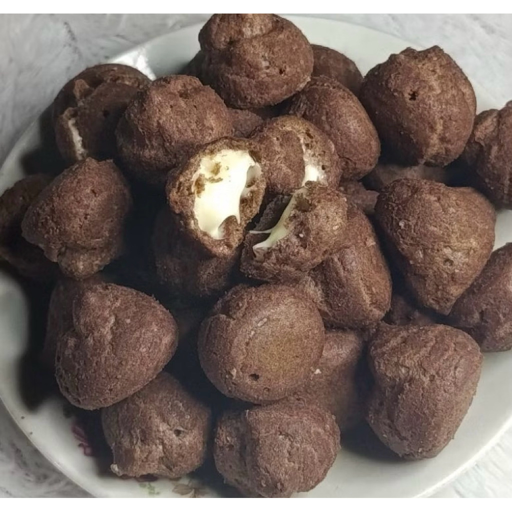 

Soes Vanilla 100 gr - Cemilan Oleh Oleh Khas Jogja - sus coklat vanilla