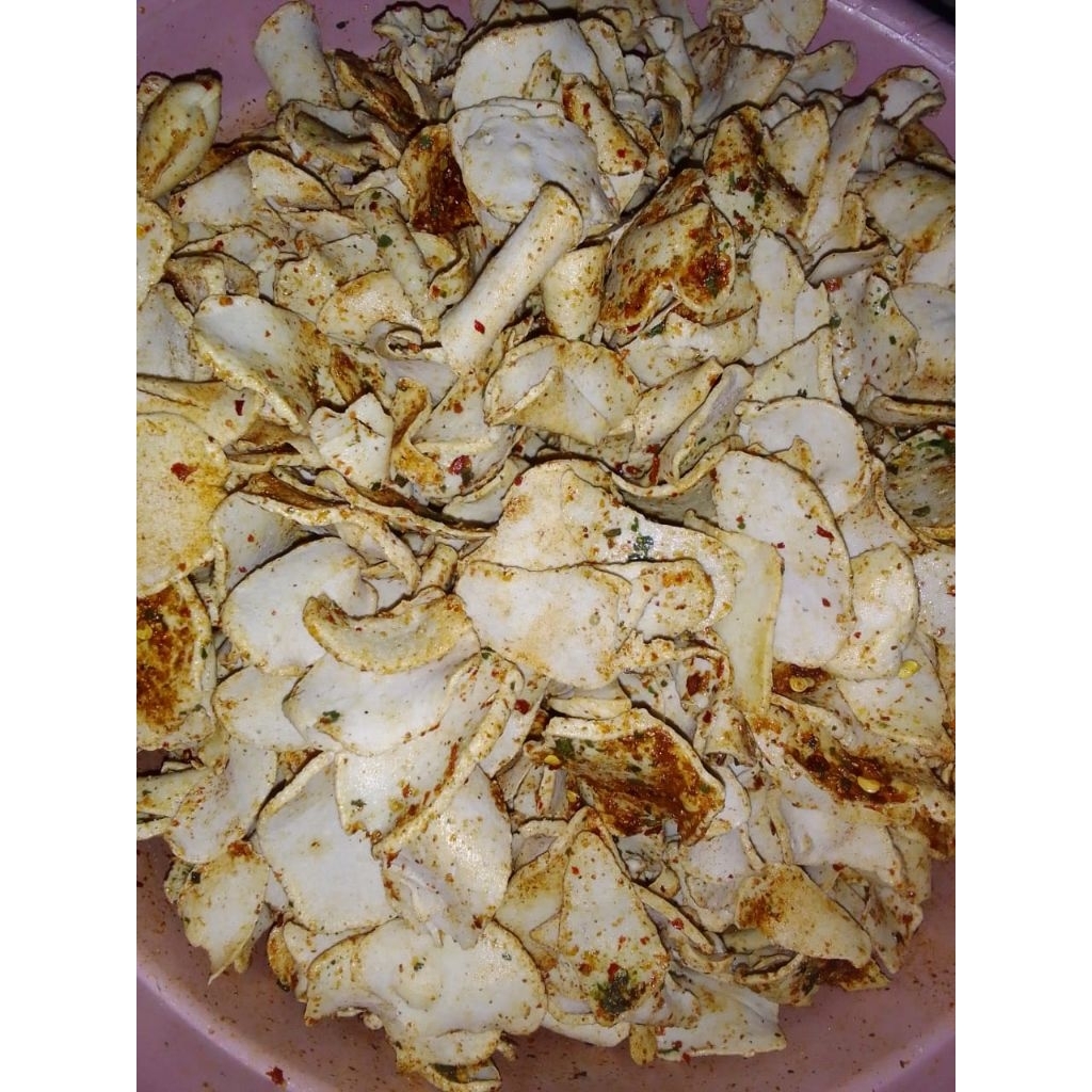 

makanan ringan basreng baso goreng
