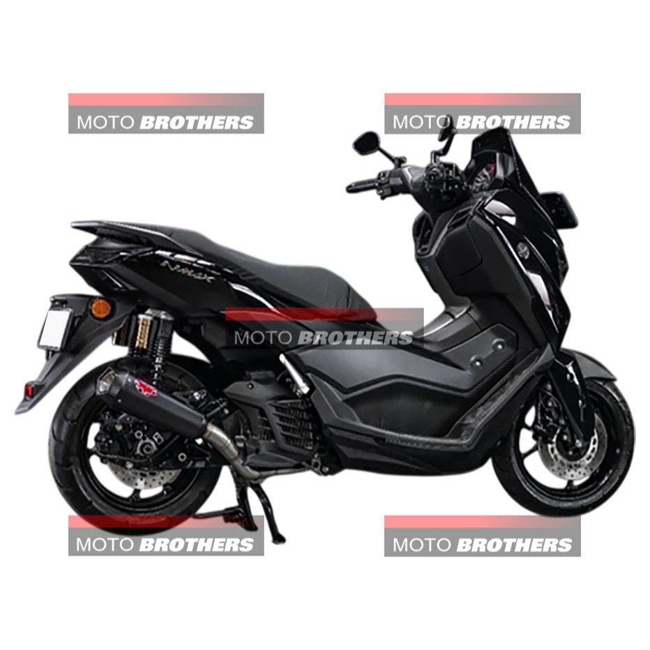 KNALPOT R9 R 9 ALPHA BLACK NMAX TURBO NEO 2024