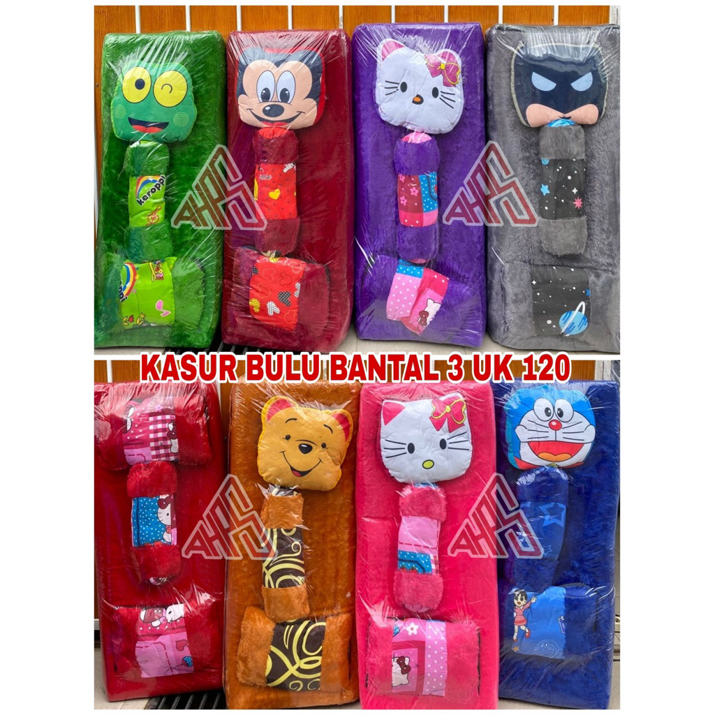 KASUR KARAKTER BULU RASFUR KASUR LIPAT BULU