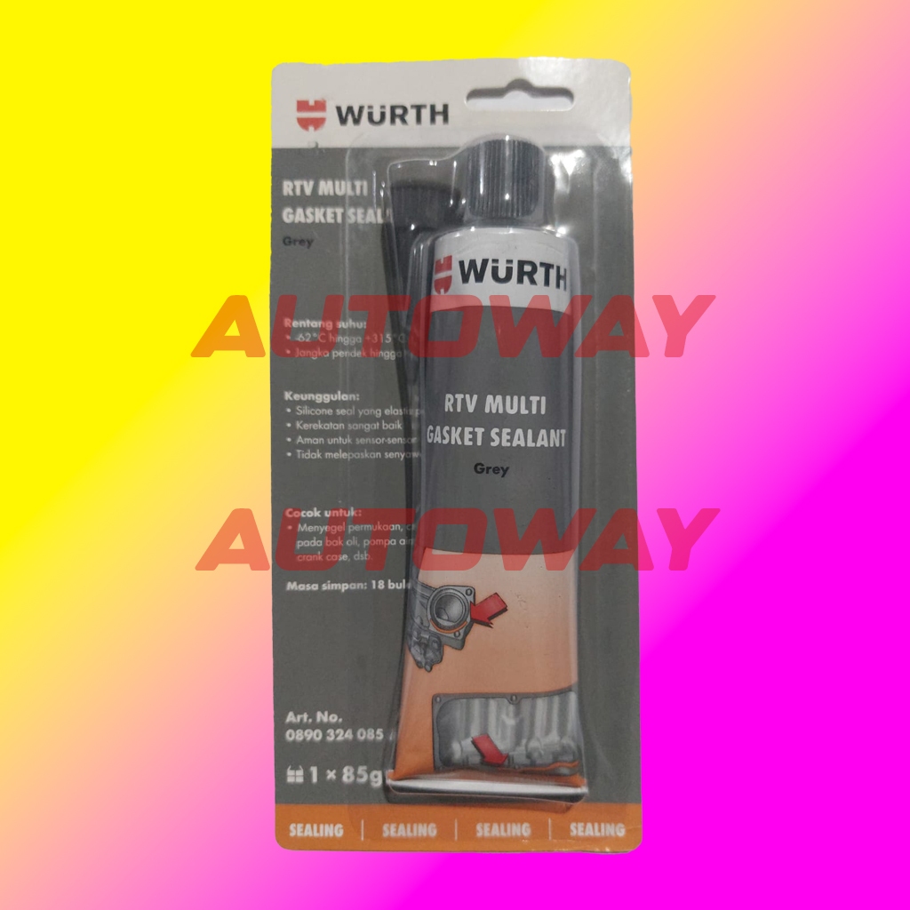 Lem Gasket Wurth RTV Sealant 85gr