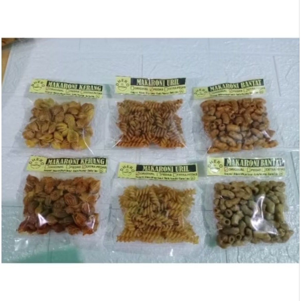 

Makroni pipa, kerang, ulir, / bantat