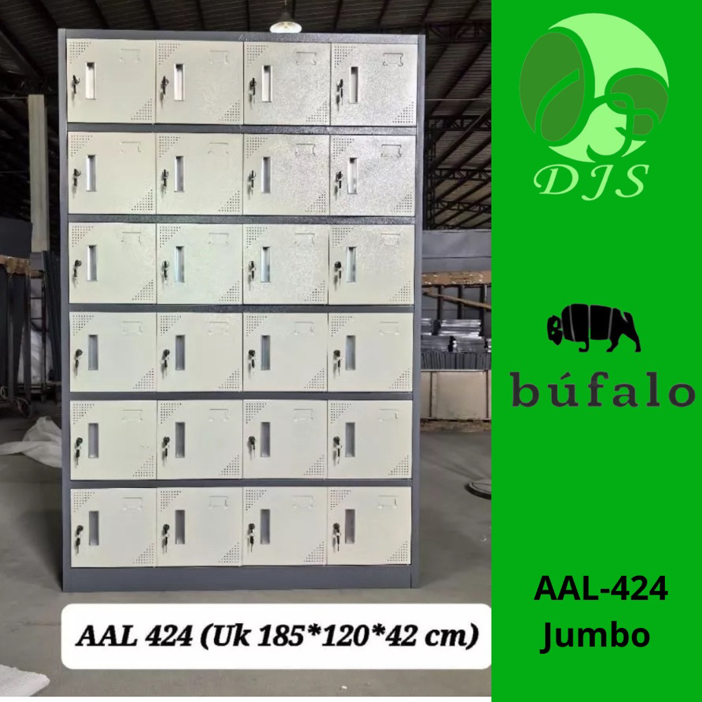 Loker Besi 24 Pintu - Locker Besi AAL-424 - Loker 24 pintu - Loker Besi Jumbo - Loker serbagun - Lok
