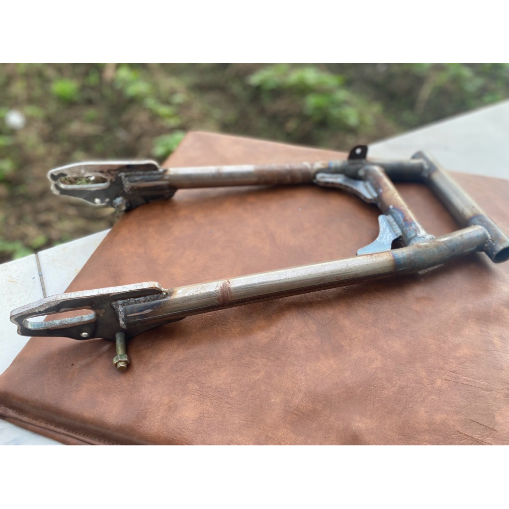 Swing Arm Custom Tiger Arm Bulat PNP GL TIGER MEGAPRO SCORPIO Bahan Pipa Tebal Las Lasan Rapih Kokoh