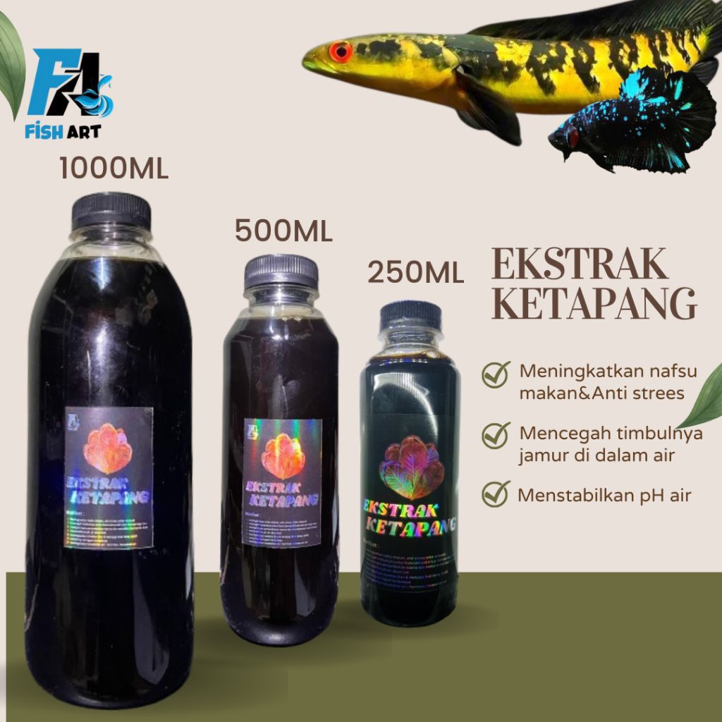 EKSTRAK KETAPANG 250ml | EKSTRAK KETAPANG 500ml | EKSTRAK KETAPANG 1000ml