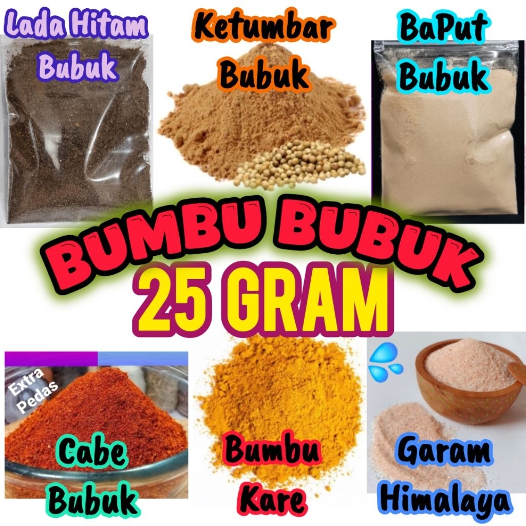 

Rempah Bubuk Isi 25 gram