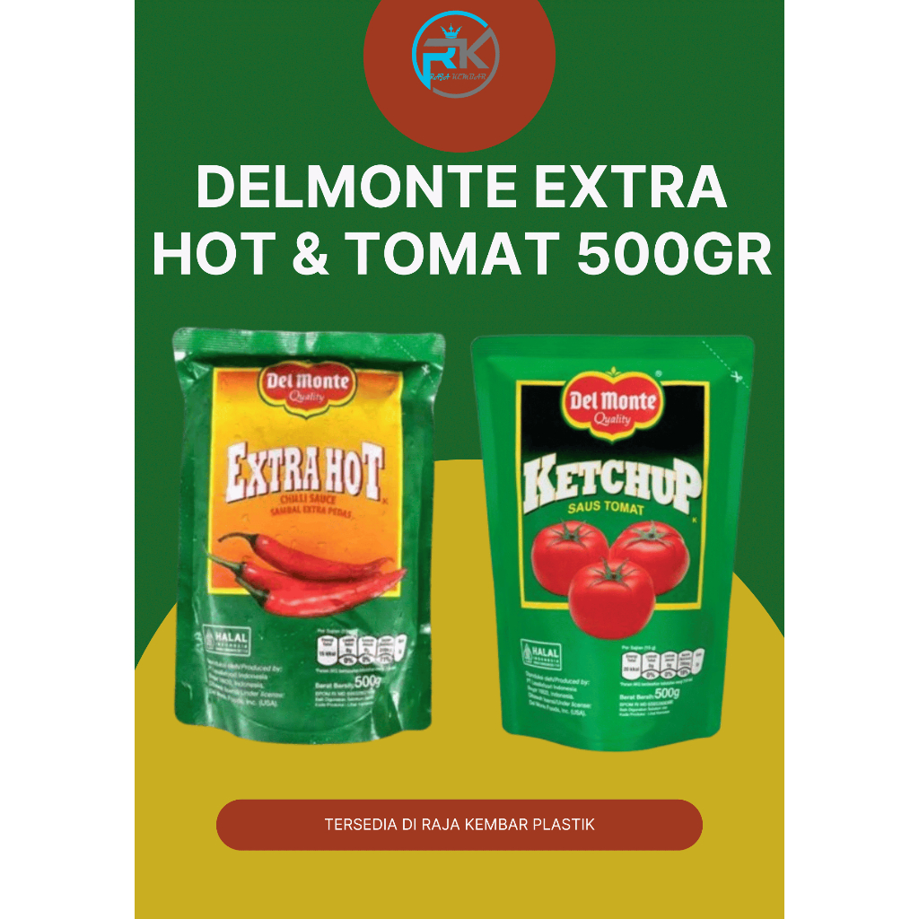 

DELMONTE SAUCE EXTRA HOT&TOMAT 500 GR