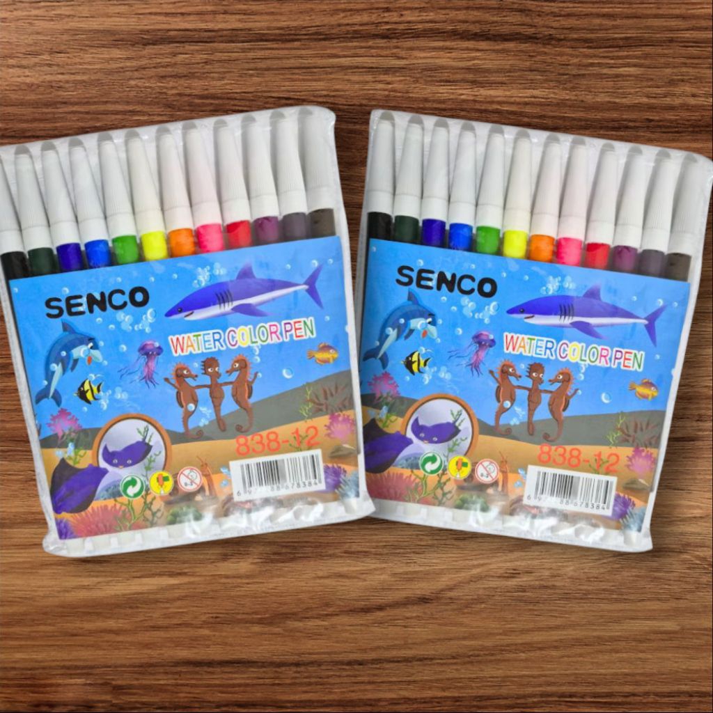 

spidol warna warni cair/ kelir air senko 1set 12warna