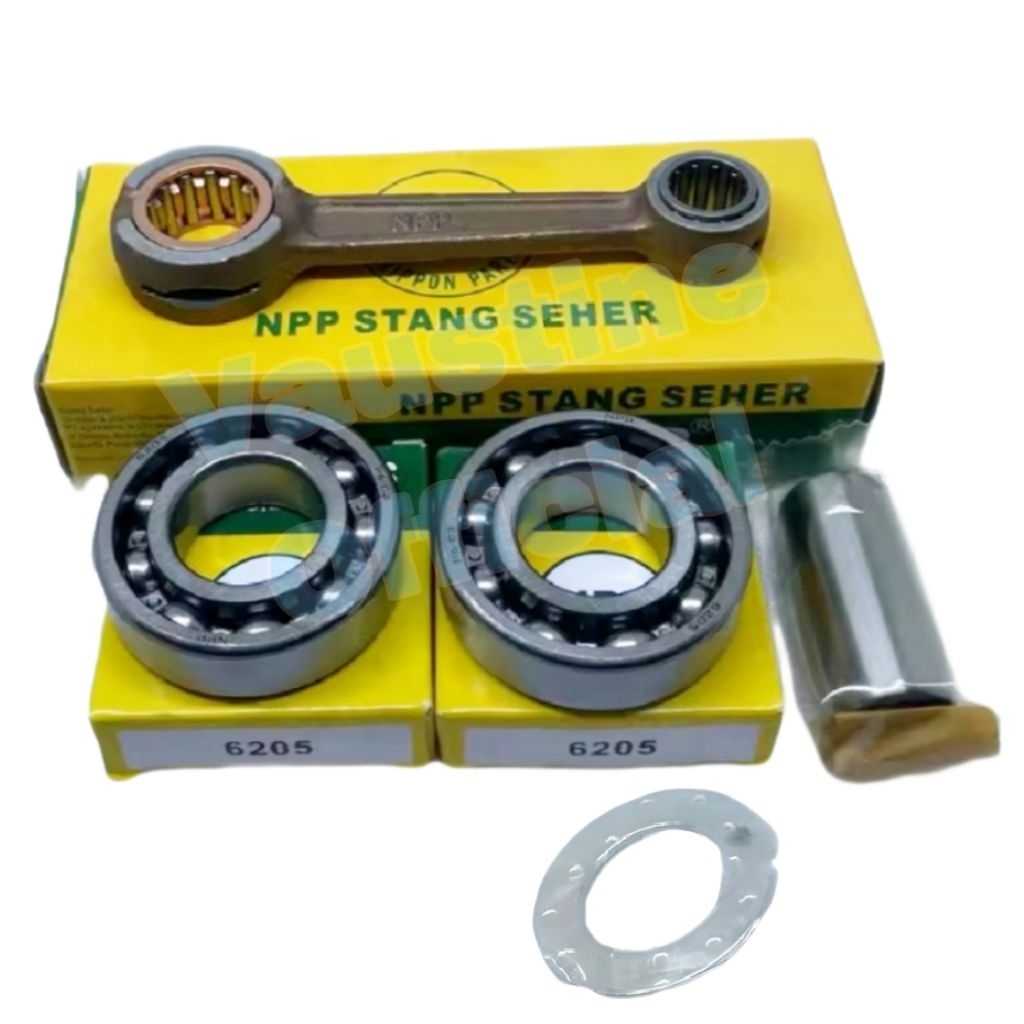 STANG SEHER SET SATRIA 2 TAK SATRIA 2TAK PLUS BEARING KRUK AS ORI NPP