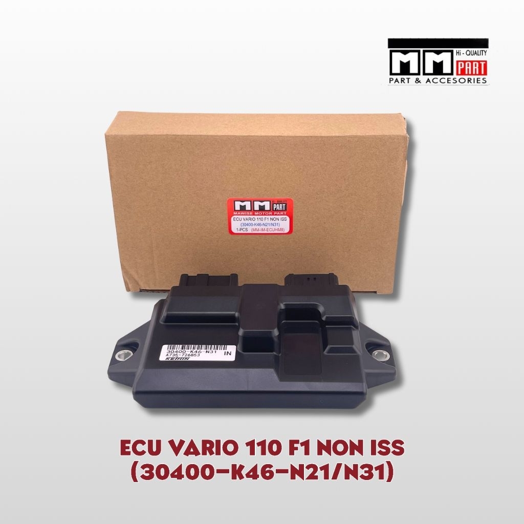 ECU VARIO 110 F1 NON ISS 30400-K46-N21/N31 CKD - ECU ECM VARIO 110 FI ESP NON ISS 2015 – 2019 (30400