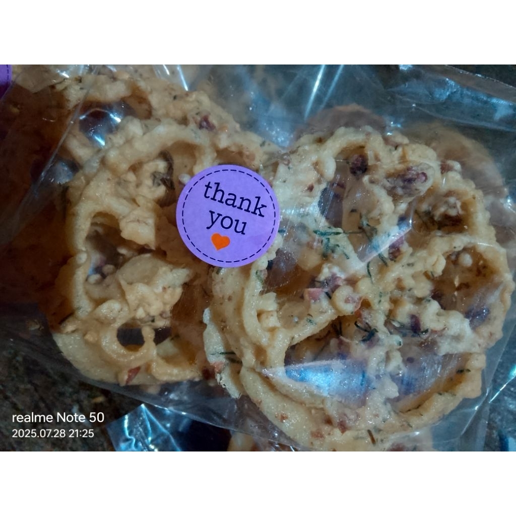 

peyek harga perbungkus