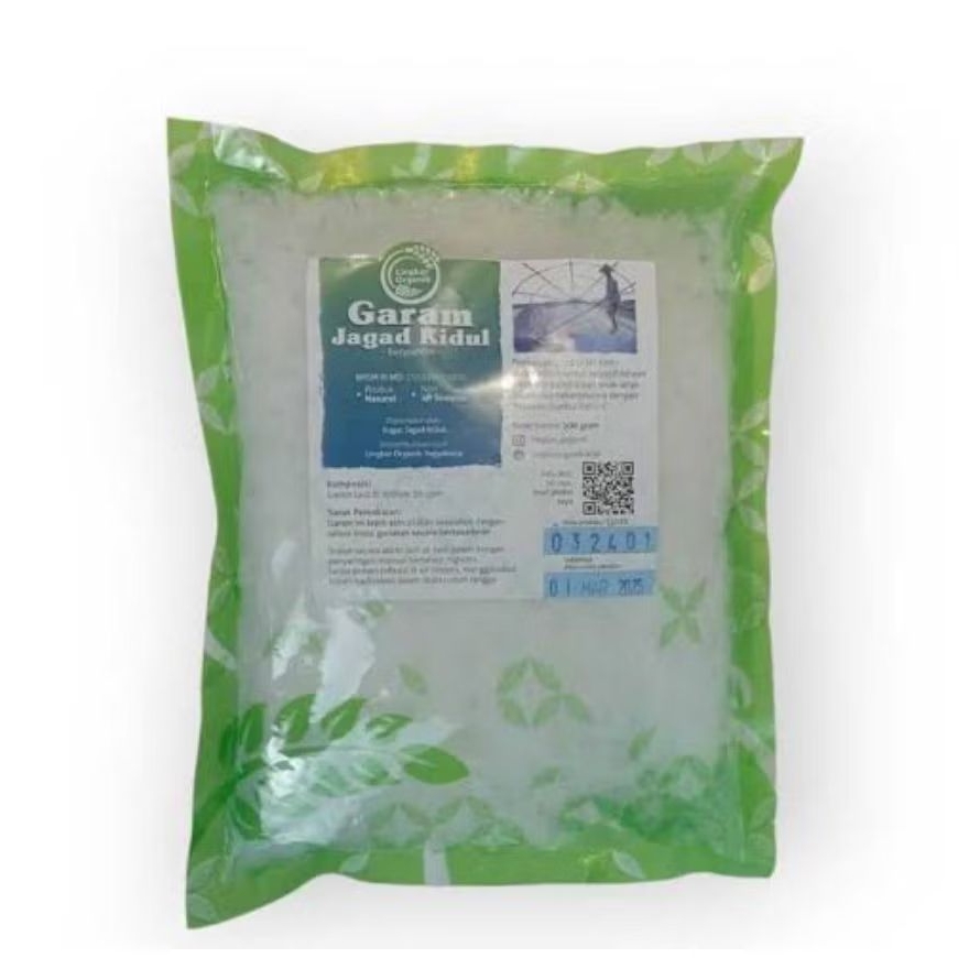

500gr Garam Laut Jagat Kidul - Garam Laut Lingkar Organik