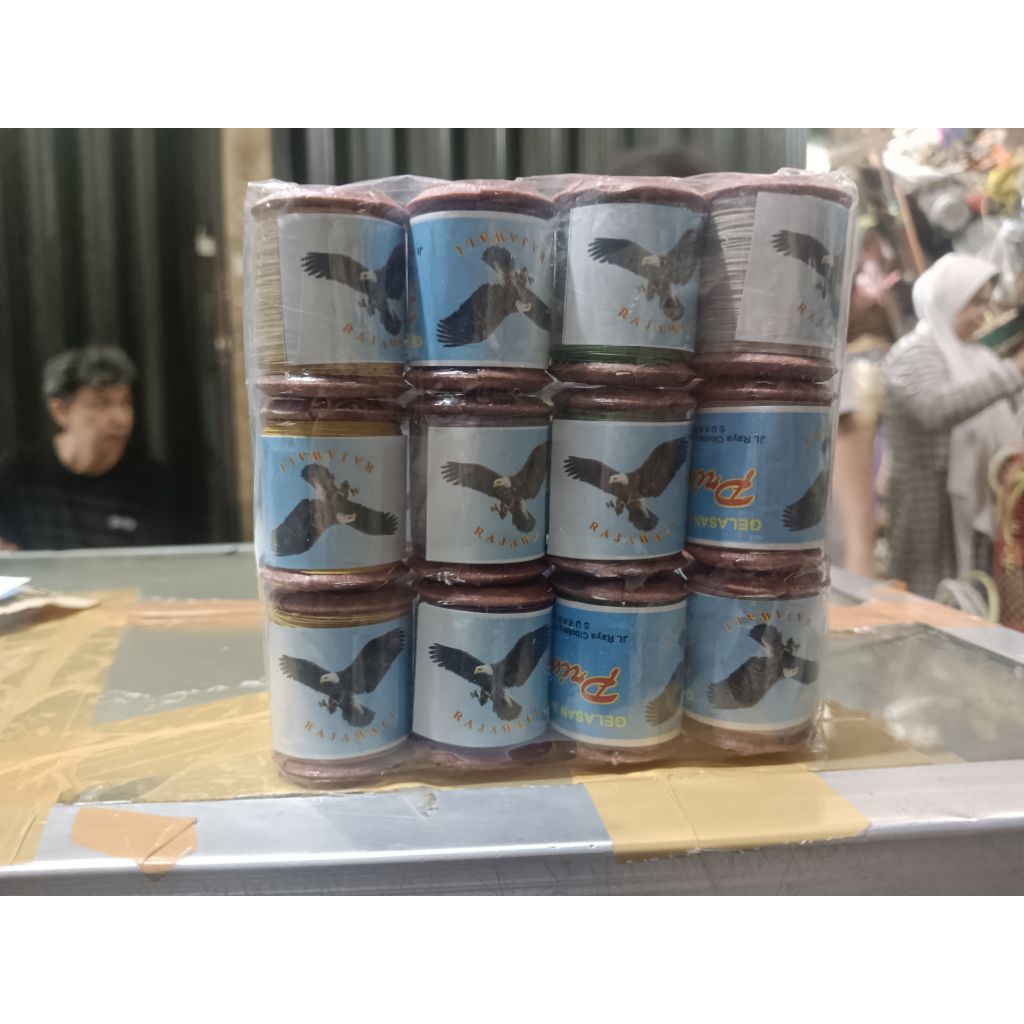 Gelasan Benang Prima Rajawali / isi 12pcs