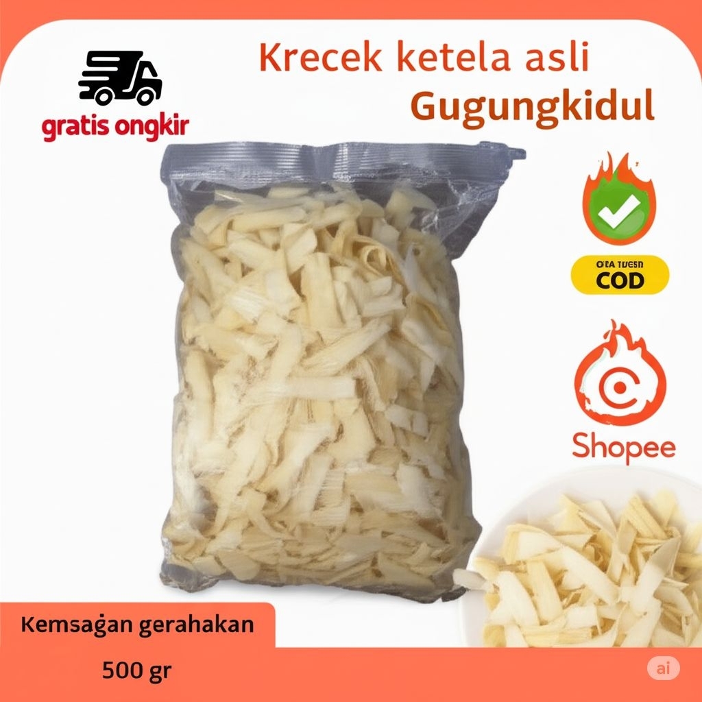 

Krecek Ketela Asli Gunungkidul Oleh Oleh khas