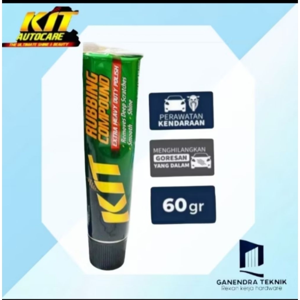 KIT RUBBING COMPOUND,KIT METALIC,KIT ORIGINAL 60 GR,PENGKILAP MOTOR