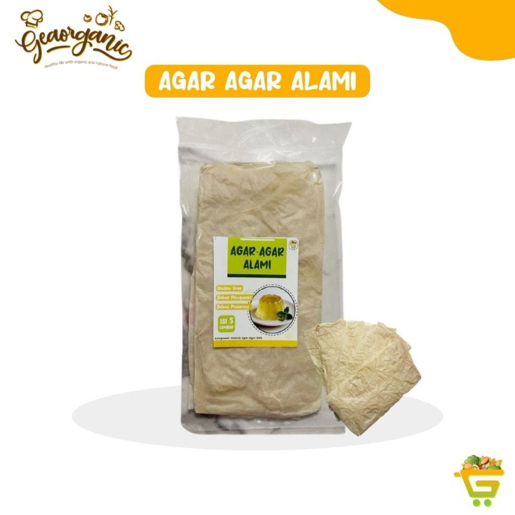

Agar Agar Alami Isi 5 Lembar