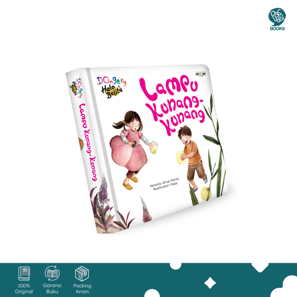 [Pastel Books-DAR] Buku Anak Bbw: Dongeng Halo Balita.Lampu Kunang-Kunang (Boardbook) - Erna Fitrini