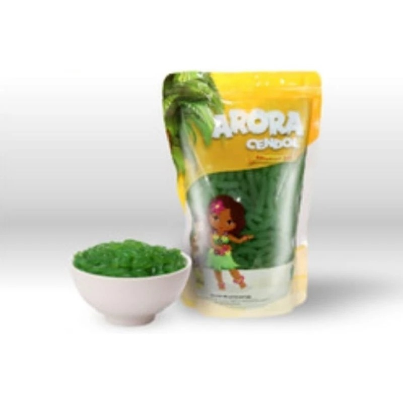 

Minuman Jelly topping berbentuk Cendol Kecebong Arora Yoshinoya kemasan 500 g