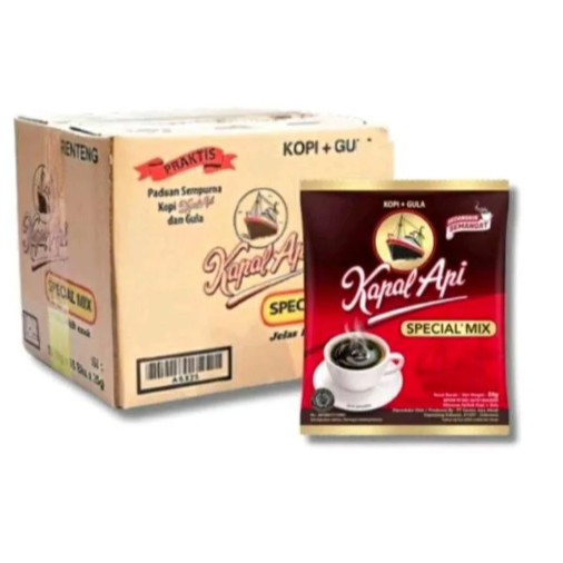 

Kopi Kapal Api Special Mix 23 g [ 1 Karton / 120 Sachet ] 12x10