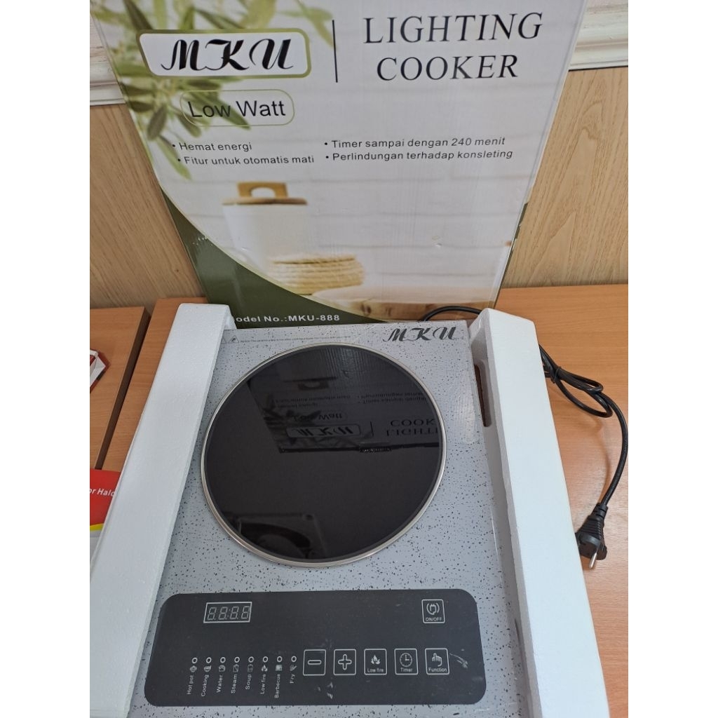 kompor listrik merk MKU 888
