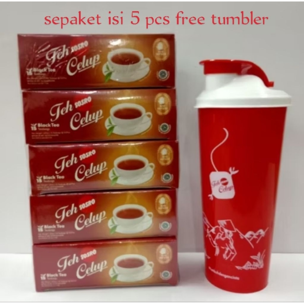 

Teh Celup Sosro Free Shaker