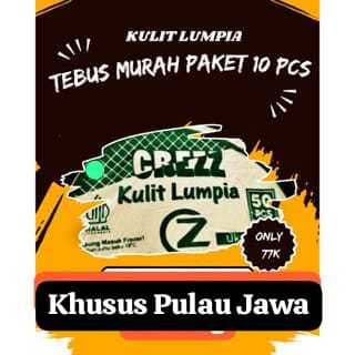 

Promo 10 Pcs Kulit Lumpia Frozen Isi 50 Murah dengan Kemasan Aman