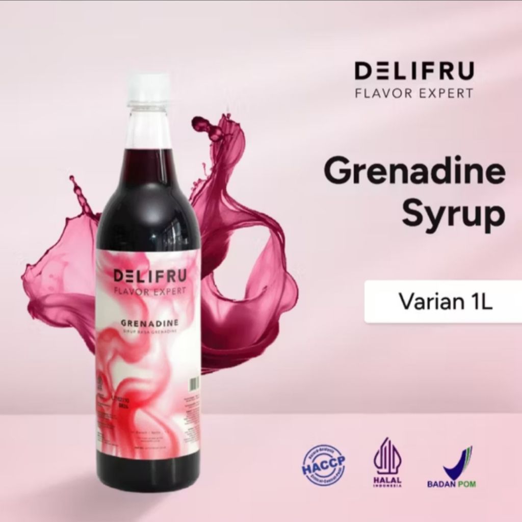 

DELIFRU SYRUP GRENADINE 1000 ML