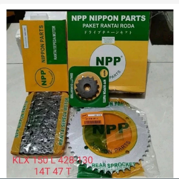 GEAR SET NPP KLX 150 L ORIGINAL NPP - KLX 150L