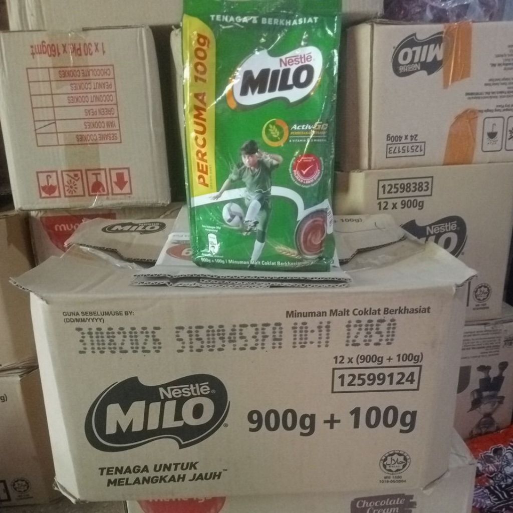

MILO 900g + 100g ORI / dus
