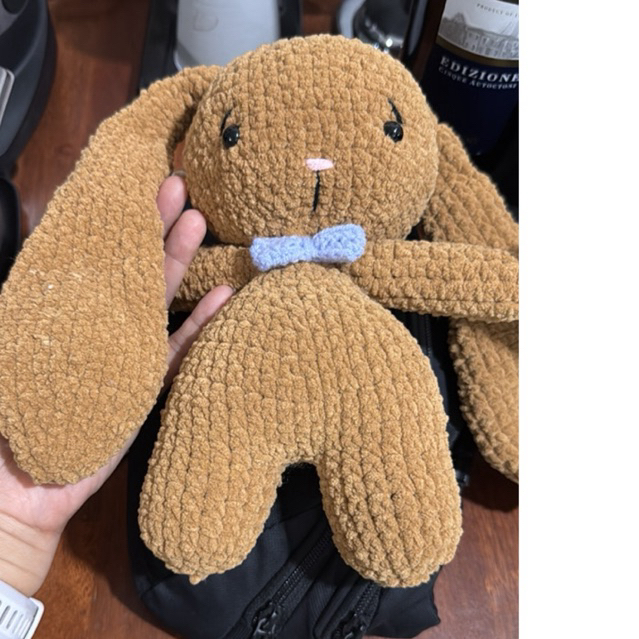 Boneka Kelinci Rajut/ Boneka Rajutan/custom boneka rajutan