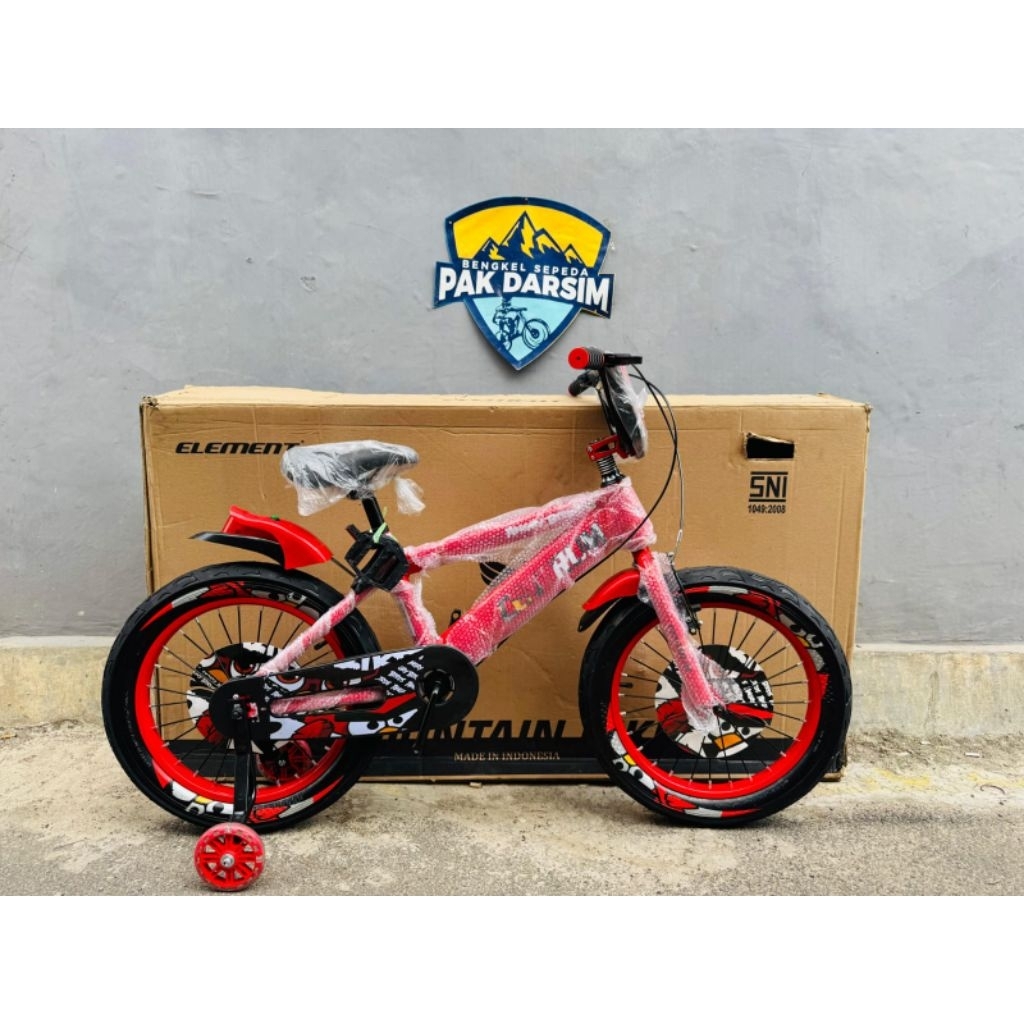 Sepeda Anak BMX 18 Ban Besar dan Kecil