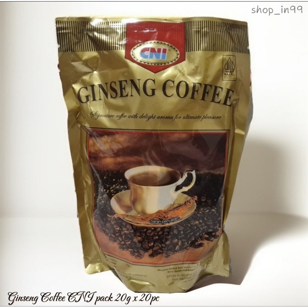 

CNI Ginseng Coffee Pack 20g x 20pc
