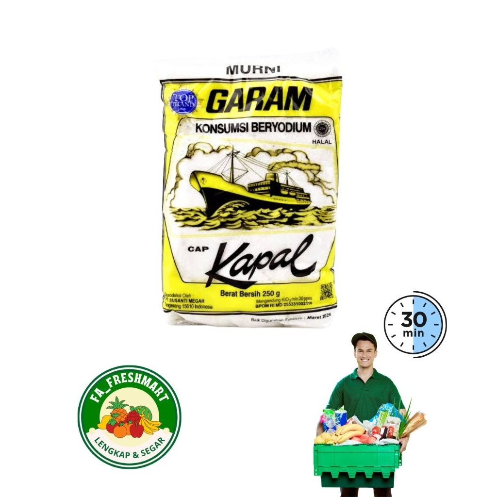 

garam kapal 250gr
