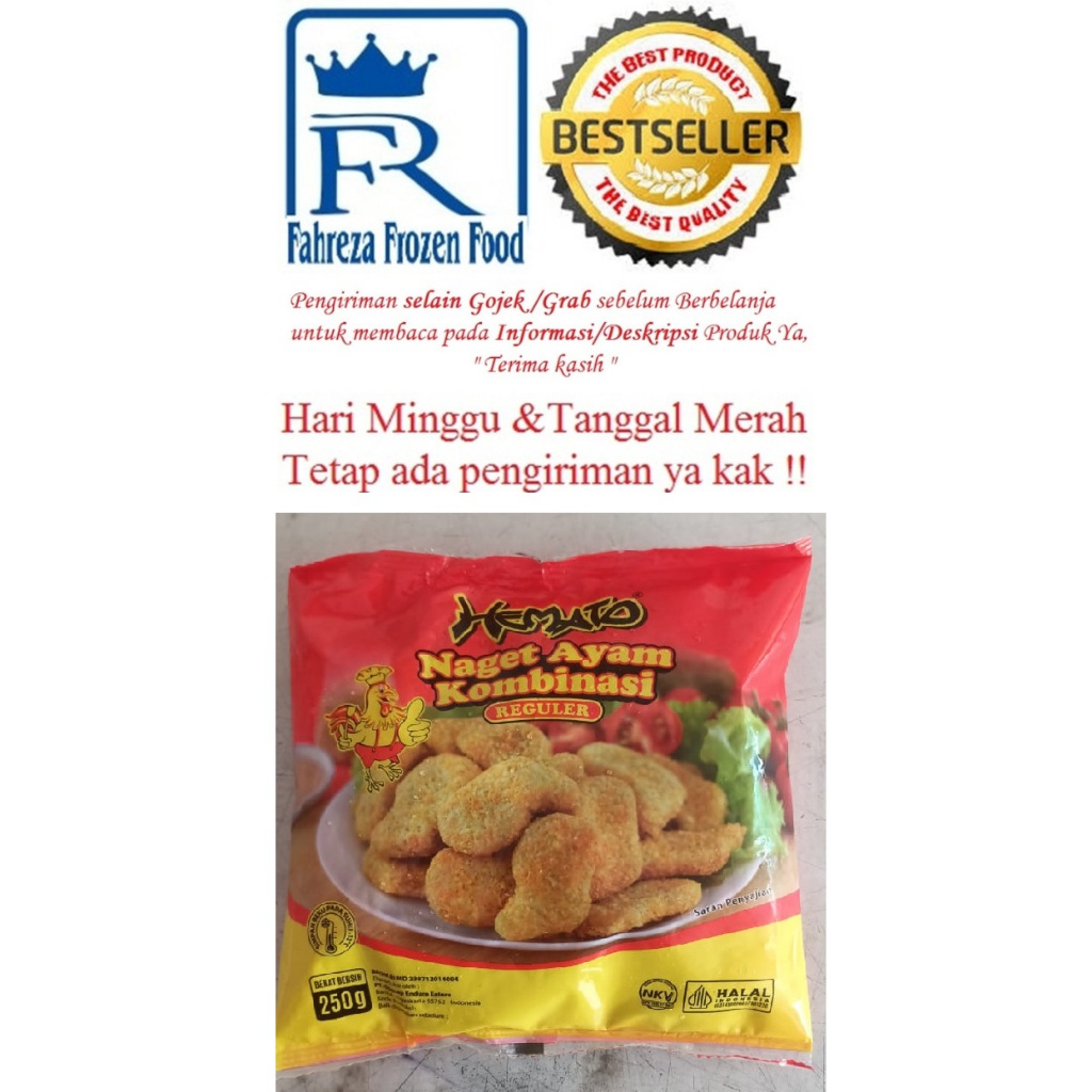 

Hemato Nugget ayam 250 Gram Harga Hemat