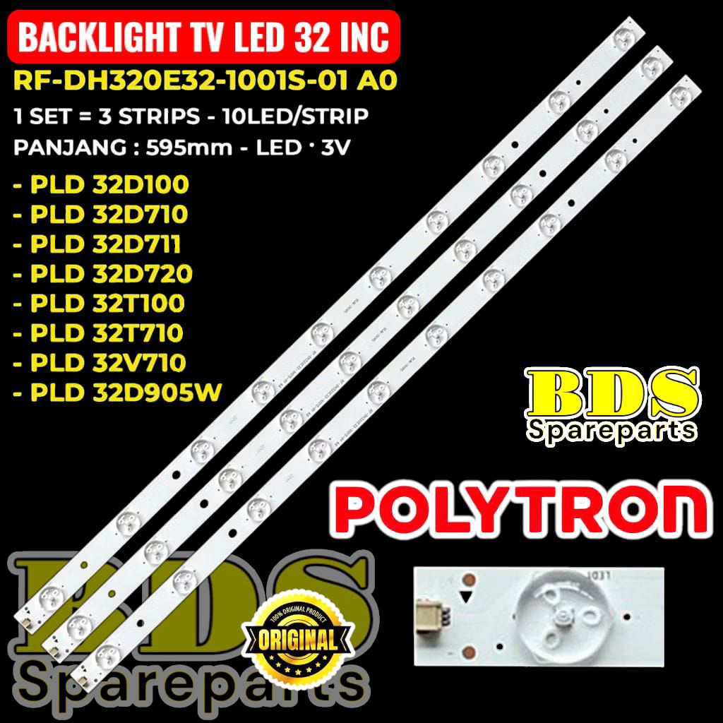 BACKLIGHT TV LED POLYTRON 32 INC PLD-32D100 PLD-32D710 PLD-32D711 PLD-32D720 PLD-32T100 PLD-32T710 P