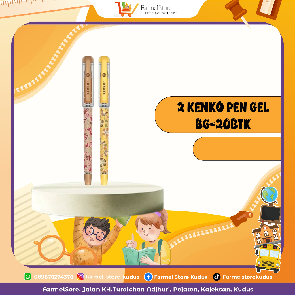 

Kenko Pen Gel BG-20BTK