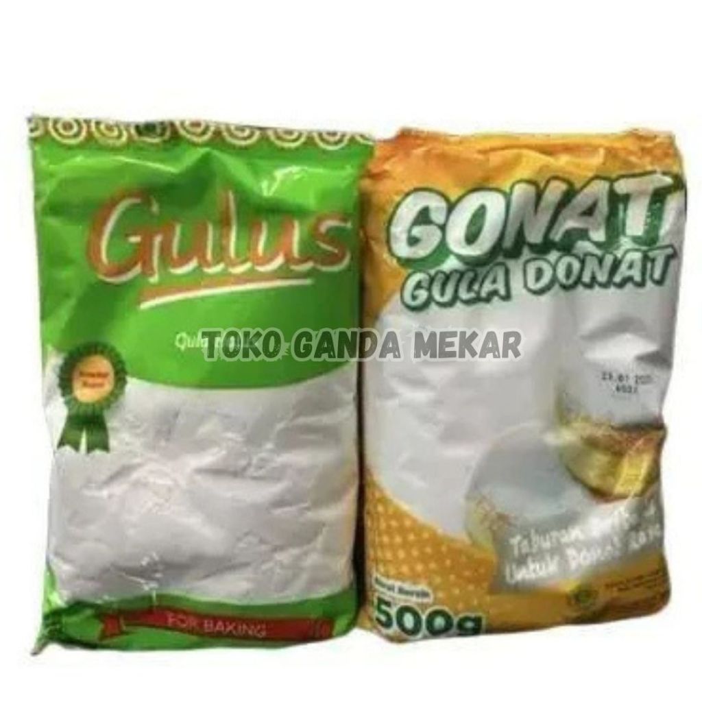 

Gulus Gula Halus 500gr / Gonat Gula Donat 500gr