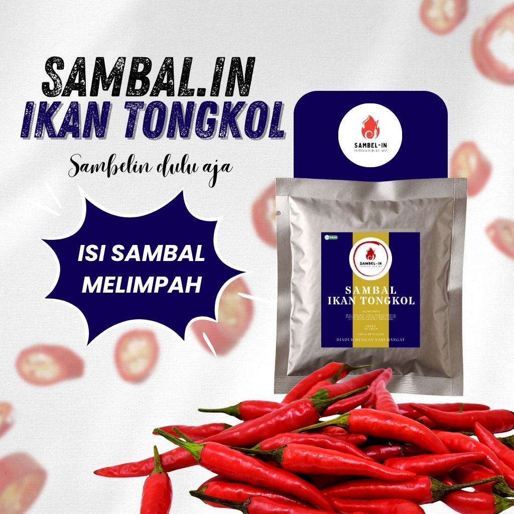

SAMBEL.IN Sambal Tongkol Pedas Mantap 20gr – Sambel Rumahan Enak & Siap Saji
