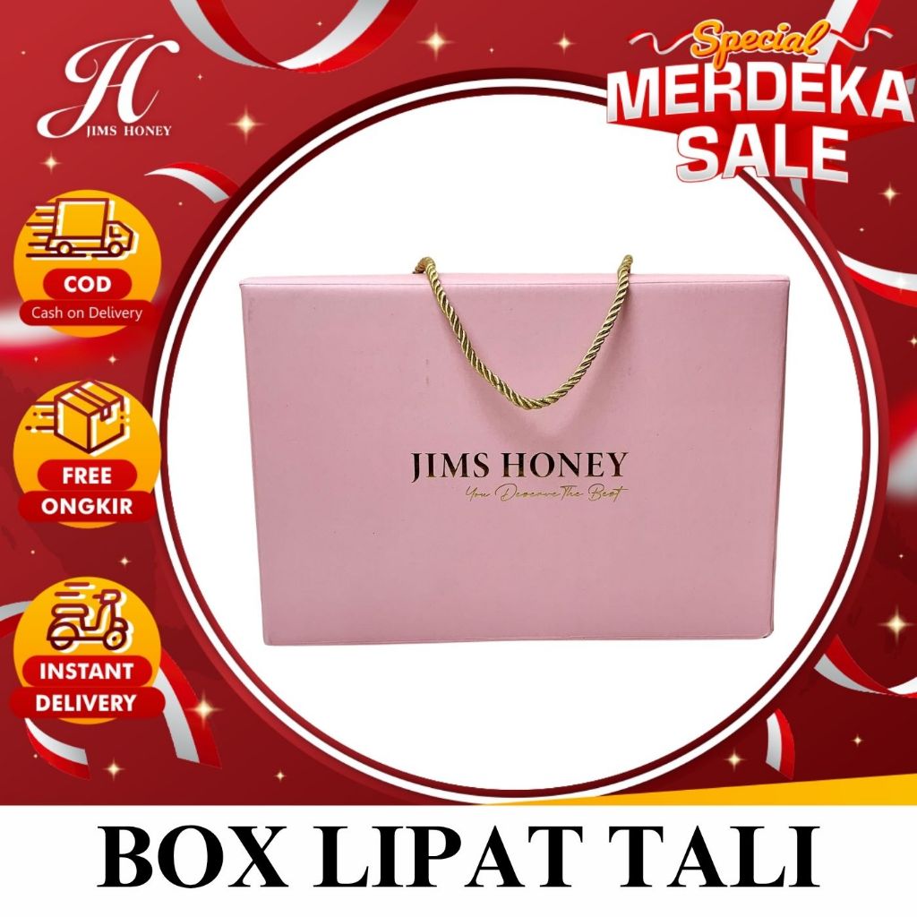 

JIMS HONEY BOX LIPAT EXCLUSIVE PINK TALI GOLD