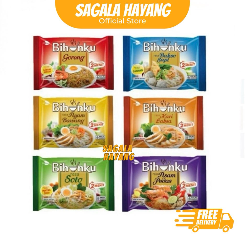 

( SAGALA HAYANG ) Bihunku Instan - 55 gram